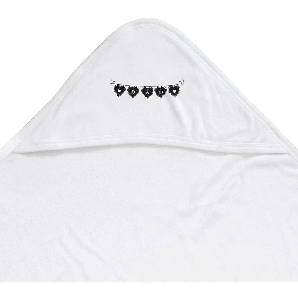 Dad Bunting Baby Hooded Towel HT00001622 eBay