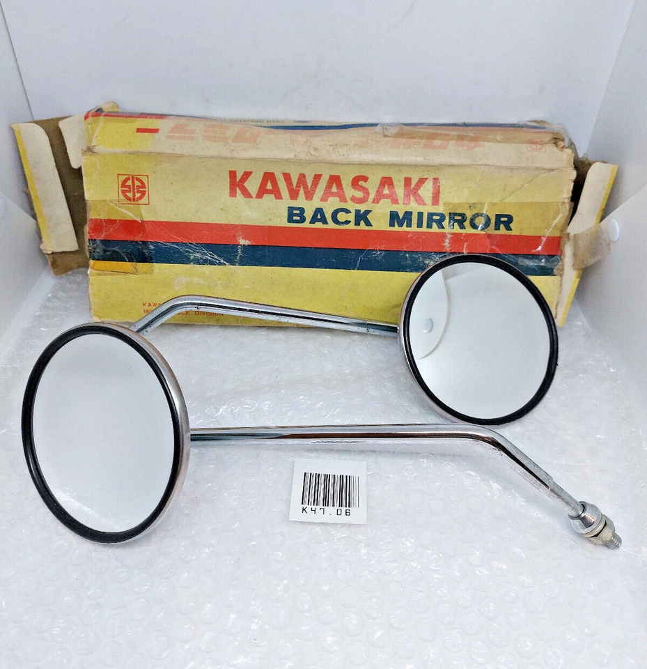 Espejo retrovisor genuino Kawasaki GA GA2 GA3 G3SS GA5 B1 A1 G7 A7 MC1 NUEVO DE STOCK Foto 2 de 4