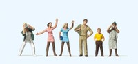 Preiser Standard Figurensatz 1:87 Zuschauer H0 14076