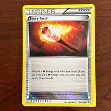 Fiery Torch 89/106 Holo Uncommon Flashfire Pokemon Card