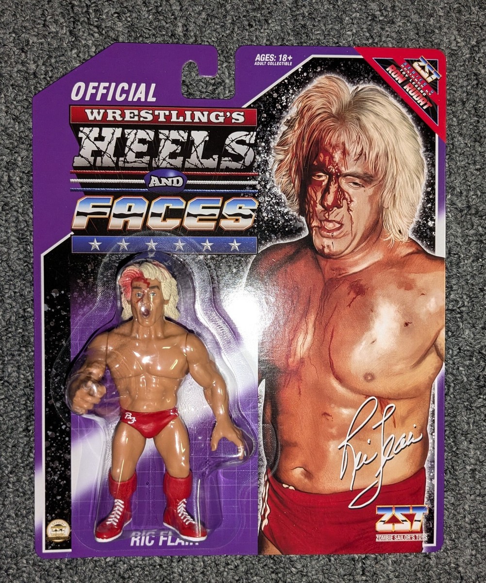 WWF WWE Heels And Faces Ric Flair Nature Boy Zombie Sailor Toys