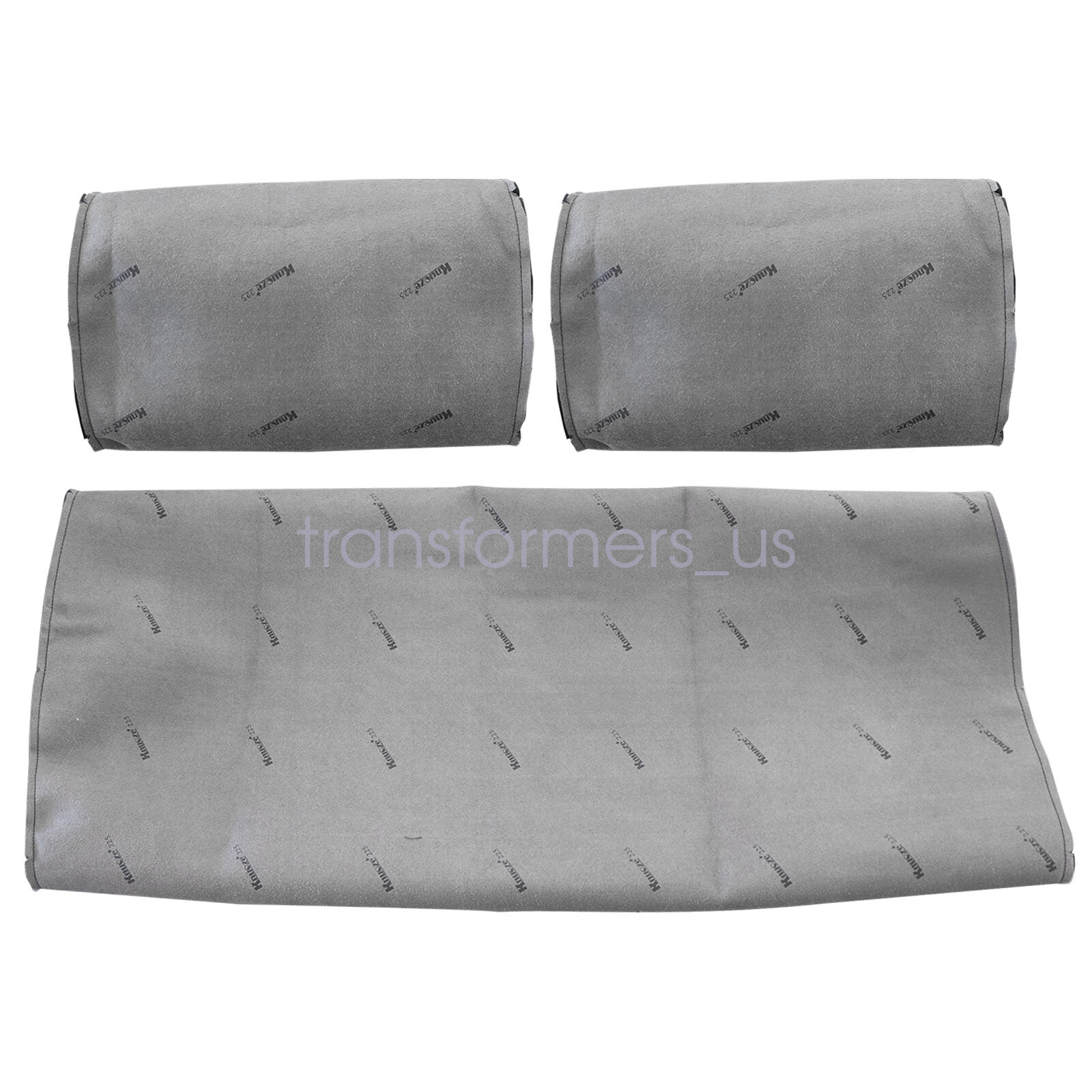 3pcs Club Car Front Seat Covers PU Leather For PRE-2000 DS Golf Cart 1982-2000