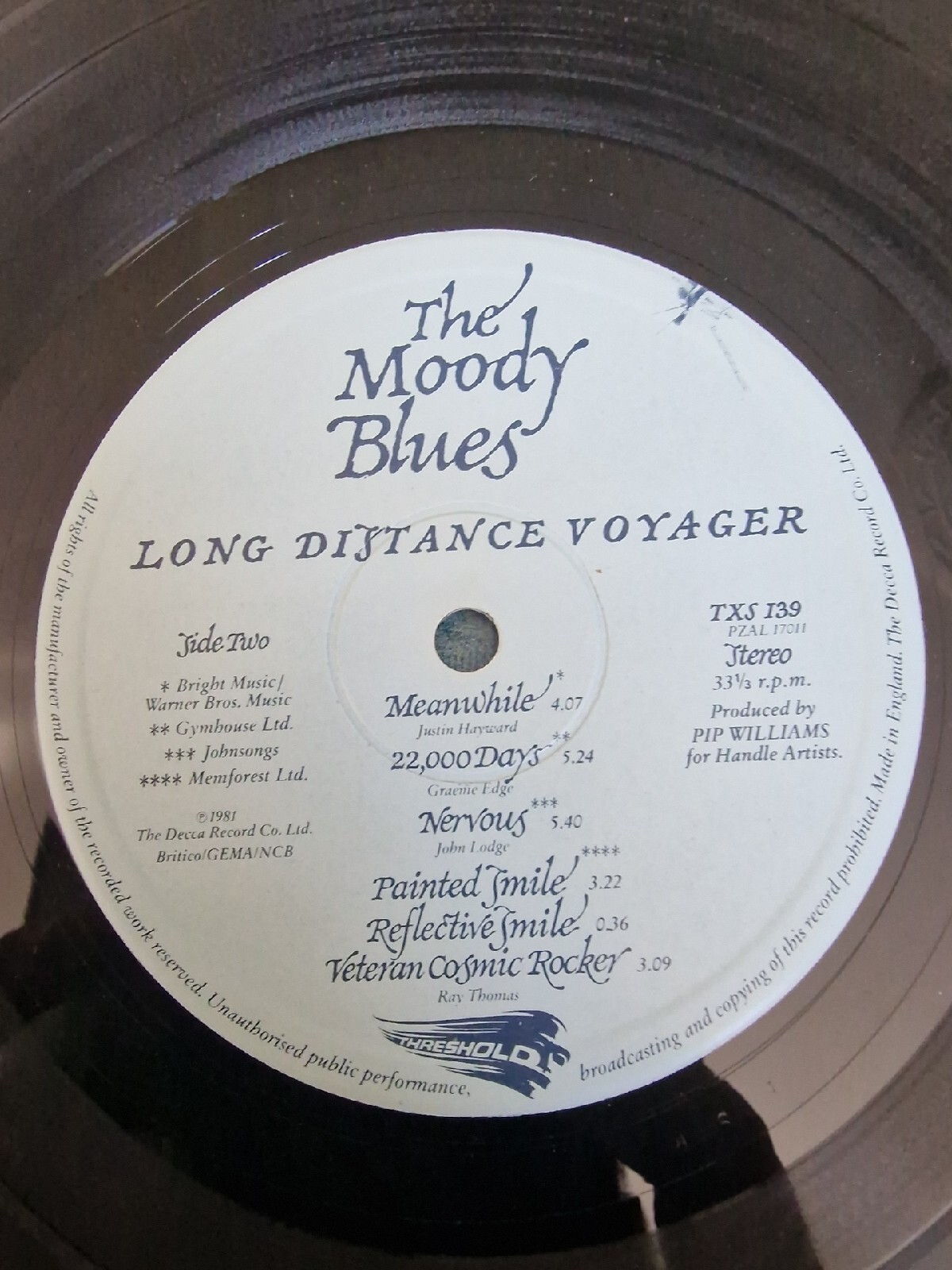 Long Distance Voyager by The Moody Blues (Record, 1981)