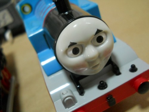 Tomy Plarail OLIVER & THOMAS & HIRO & Passenger Set Trackmaster Used Vintage - Picture 9 of 22