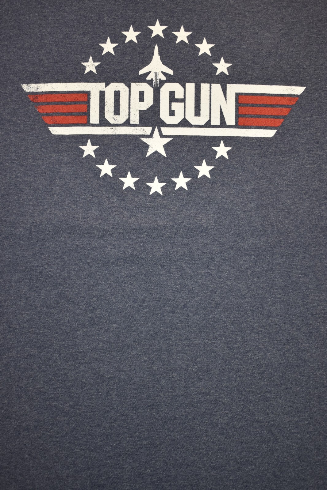 Top Gun Womens Top Gun Movie Logo Navy Heather Shirt New XL eBay