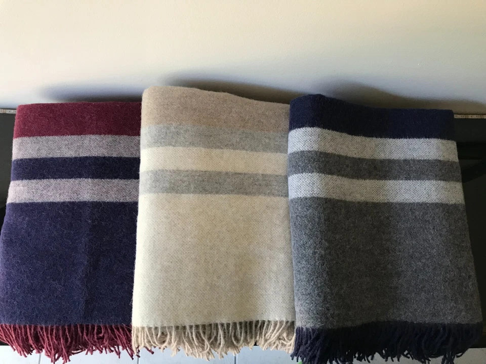 Alicia Adams CHOICE OF 51" x 71" Alpaca Wool Blend CANYON Throw Blanket NWT!