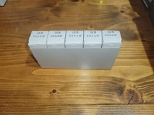 5x NOS GE JAN 5654W / 6AK5 - Audio Radio Preamp Tubes 5 Pack Sleeve Free Ship