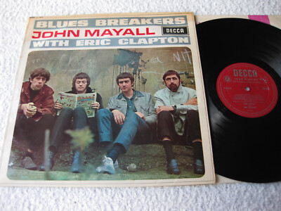 John Mayall With Eric Clapton    Blues Breakers  LK 4804 ,LP Album, 1st UK MONO