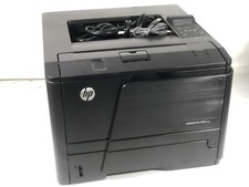 HP Laserjet Pro 400 M401n Workgroup Laser Printer With Cables  Black Ink Toner