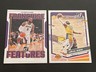 (2) 2023-24 Panini Donruss Franchise Features LeBron James #23 + Base #2 Lakers