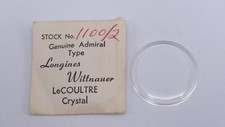 Genuine Admiral Type Longines Wittnauer LeCoultre #1100/2 Acrylic Watch Crystal