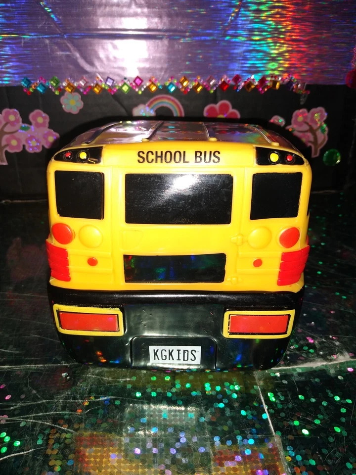 🦄Kid Galaxy / Toddlers Yellow {School Bus} Shake For Sound! Soft 7"➡️X5"⬆️Toy! - Image 4 of 4