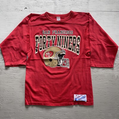 Vintage 80s San Francisco 49ers Champion Shirt Medium M - Single