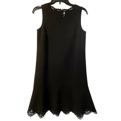 black cotton shift dress Ann‎ Taylor Loft Black Cotton Shift Dress Size 0 NWT