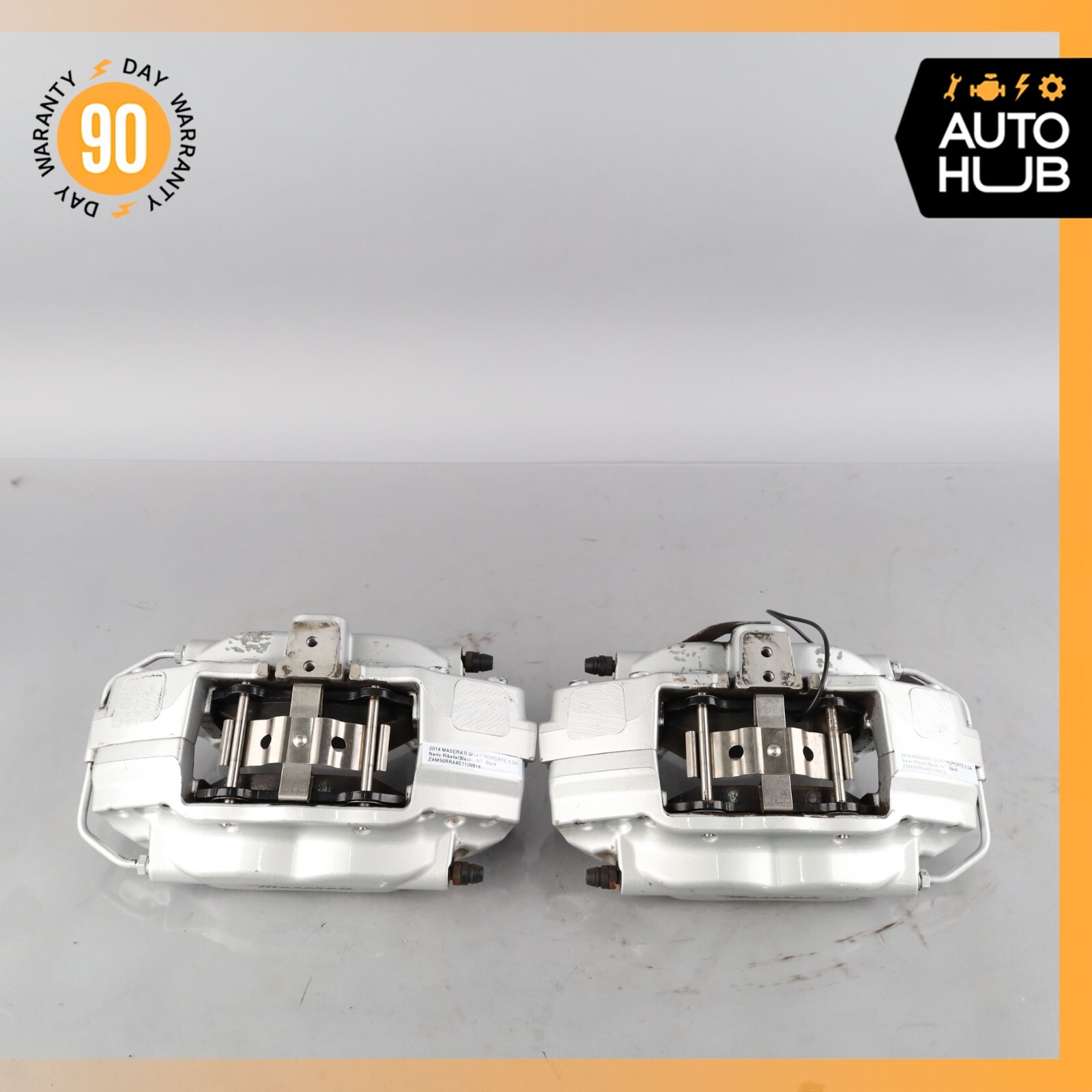 Maserati Quattroporte M156 S Q4 Rear Left & Right Brake Caliper Set of 2 OEM