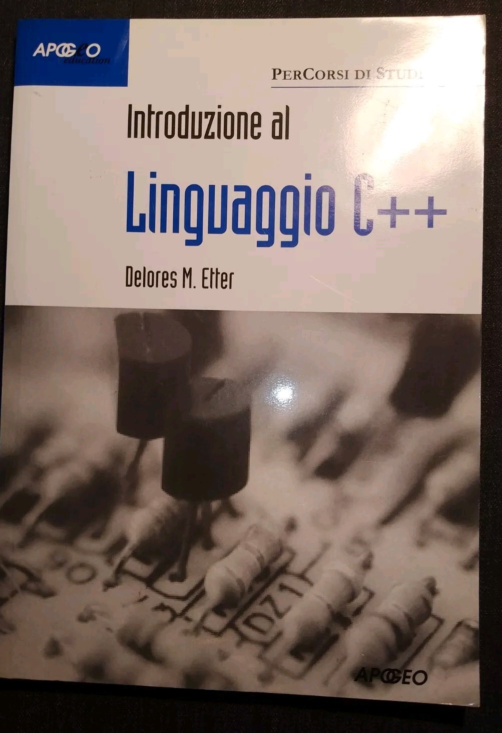 INTRODUZIONE AL LINGUAGGIO C++  DELORES M. ETTER APOGEO 2001