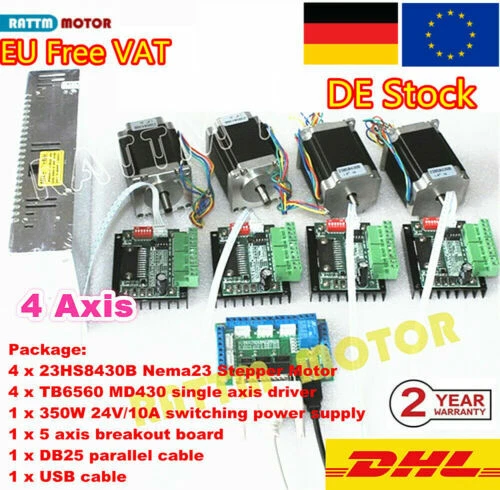 4-Draht Zweipolige Industrie-Schrittmotoren