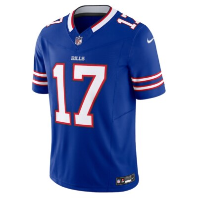 Buffalo Bills Josh Allen #17 Nike Royal 2025 Vapor F.U.S.E. NFL