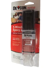 Devcon 5 minute Epoxy  Quick Set #20845   .84 FL. OZ.  NEW