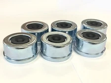(Qty 6) 2.72" Dexter EZ Lube Rubber Plug Dust Cap Grease Cover Trailer Axle Hub 