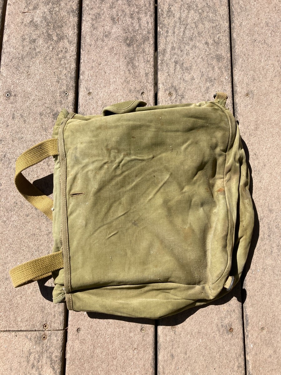ヨ*ン様 ww2 米軍 海兵隊 M1936ミュゼットバッグ＆T型スコップセット MILITARY 新品 米軍 WWII EQUIPMENT M1936 コットンミュゼット