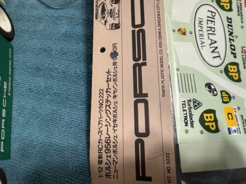 Vintage Tamiya Porsche 956 (RM Mk.5) Radio Controlled Car kit 1984 - Picture 14 of 15