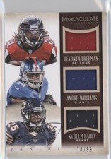 2014 Immaculate Trios 78/99 Devonta Freeman Andre Williams Ka'Deem Carey h3a