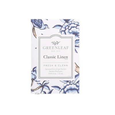 Greenleaf  Classic Linen - Duft Sachets klein 11 ml - Duftbeutel Raumduft