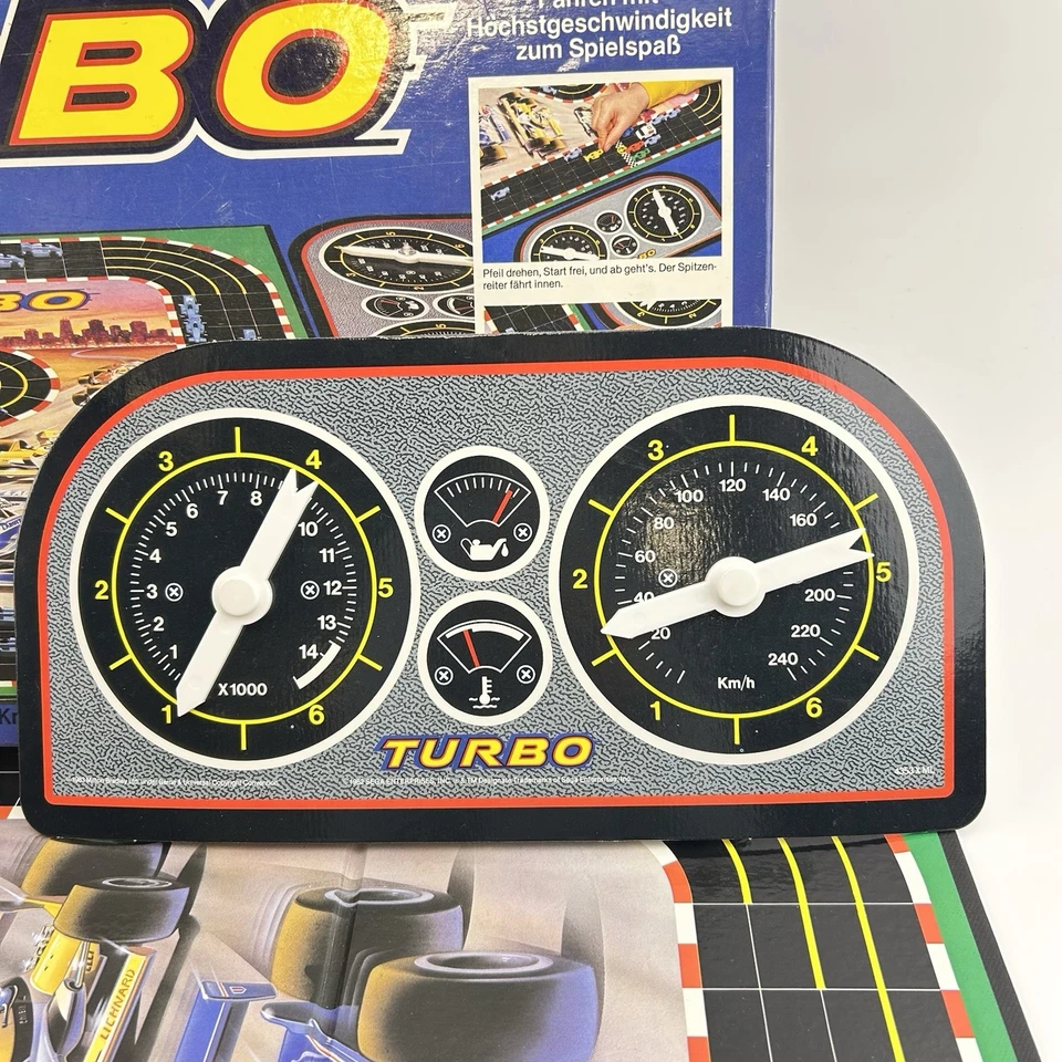 MB Spiele Turbo Brettspiel | F1 Autorennen | 80er VTG Spiel kompl. | SEGA Lizenz - Bild 2 von 4