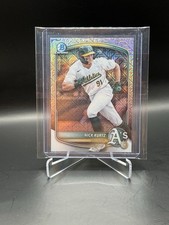 NICK KURTZ 2025 BOWMAN CHROME MEGA MOJO REFRACTOR ATHLETICS