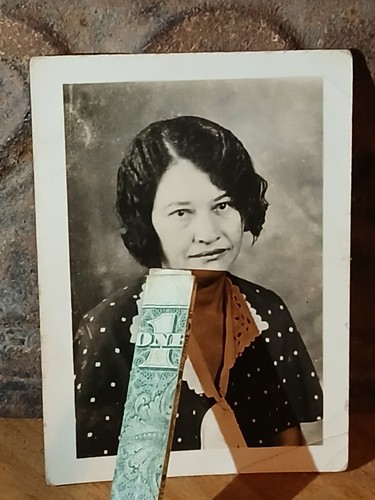 Antique African American * COLORED FEMALE * POTEAU, OKLAHOMA 