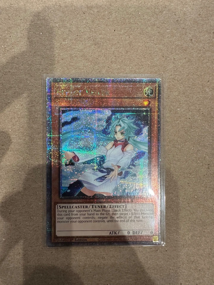 Effect Veiler (New Art) (Quarter Century Secret Rare) RA04-EN004 Quarter Century - Image 2 of 4