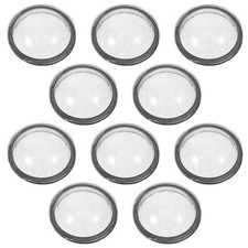 10Pcs Auto Backup Camera Lens Covers Clear Plastic Rain Snow Proof Protection