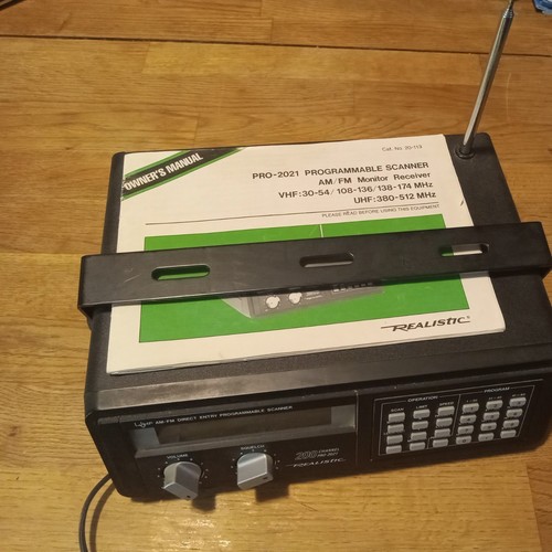 Realistic 200 Channel Pro-2021 Direct Entry Programable AM/FM Scanner Tested