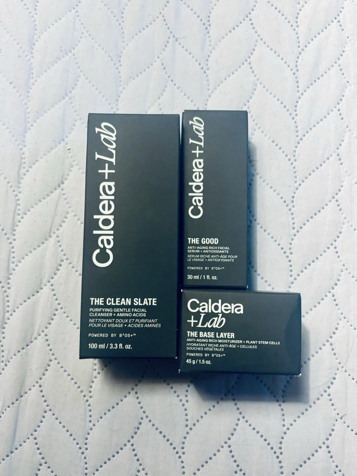 Caldera + Lab Clean Slate/Base Layer/The Good Facial Treatments Lot