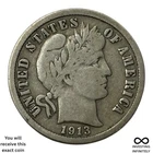 1913 Barber Dime X-1192