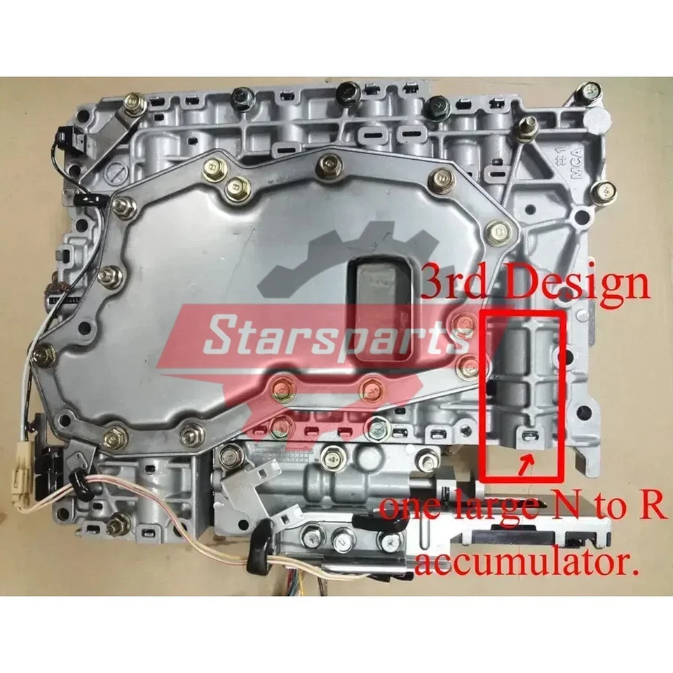 RE5R05A A5SR1 A5SR2 Transmission Valve Body 3rd Design For NISSAN INFINITI - Image 3 of 3