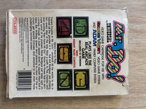 Mr. Do! ColecoVision Adam Game CIB Untested See Description - Picture 11 of 22
