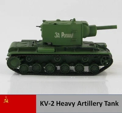 Char d'artillerie lourde Hobby Master 1/72 HG3015 KV-2, armée soviétique - Photo 1/4