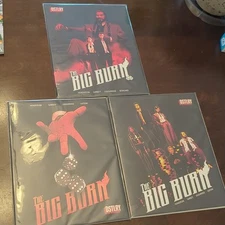 2025 DSTLRY The Big Burn #1-3, 1sts, A Cvrs Complete Set/Run Henderson Garbett