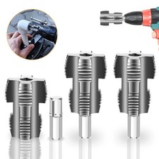 3pcs Integrated Internal  External Pipe Threading Tool PVC Pipe Threader Kit