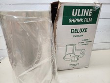 Uline S-16360 Deluxe Polyolefin Shrink Film Roll 100 Gauge 16" x 2620' NEW READ