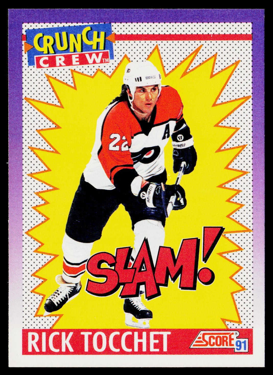 1991-92 Score American #302 Rick Tocchet