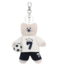 NOS7 x MNH Captain Sonhee Doll Keyring Son Heung-Min Keychain Accessory Cream