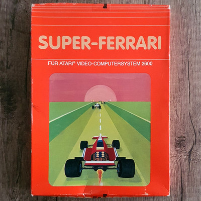 Atari 2600 | 7800   Super Ferrari   versiegelt | CIB | NEU | RAR
