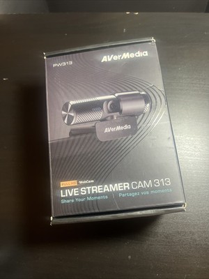 AVerMedia PW313 Live Streamer CAM 313 Full HD 1080P Streaming Webcam