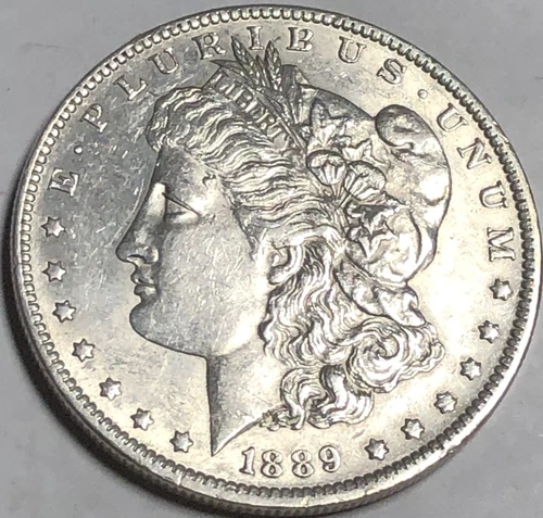 1889 O MORGAN "AU SOLID GRADE "-RARE/KEY DATE, SOME LUSTER, GOOD HIGH POINTS!💥✅