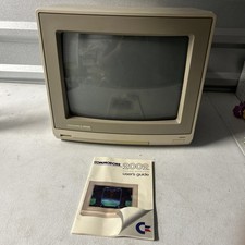 RARE Commodore 2002 Video Monitor CRT - Amiga / C64 / Retro Untested