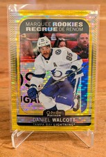 *DANIEL WALCOTT* 27/50!! SEISMIC GOLD MARQUEE ROOKIE 2021-22 O-PEE-CHEE PLATINUM