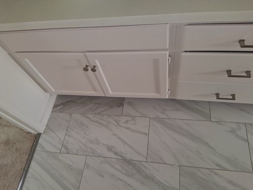 White Double Sink Bathroom Vanity 96x22x32in Wood, Free Standing, 3 Drawers